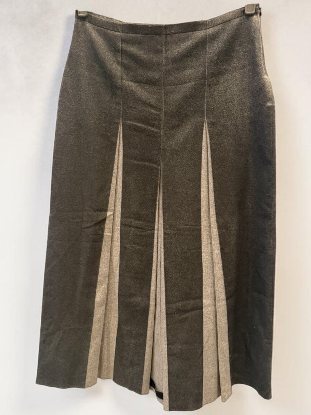 vintage 90s fornarina waxed wool skirt italian archive - helmut lang style